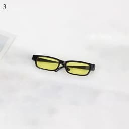 1PC Miniature Doll Glasses Lovely Eyewear Clear Lens Eyeglasses For Blythe Doll Accessories 20CM Plush Doll Glasses Accessory