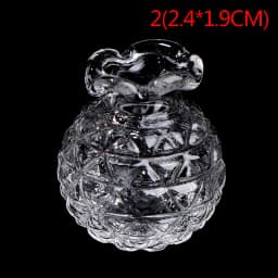 1:12 Dollhouse Miniature Flowerpot Vase Glass Basin DIY Furniture Toys