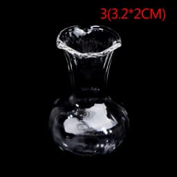 1:12 Dollhouse Miniature Flowerpot Vase Glass Basin DIY Furniture Toys