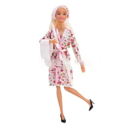 1Set Doll Bedroom Pajamas Bathrobe Clothes Summer Night Dress For 29-30cm Doll Fashion Sexy Sleep Wear DIY Doll Accessories