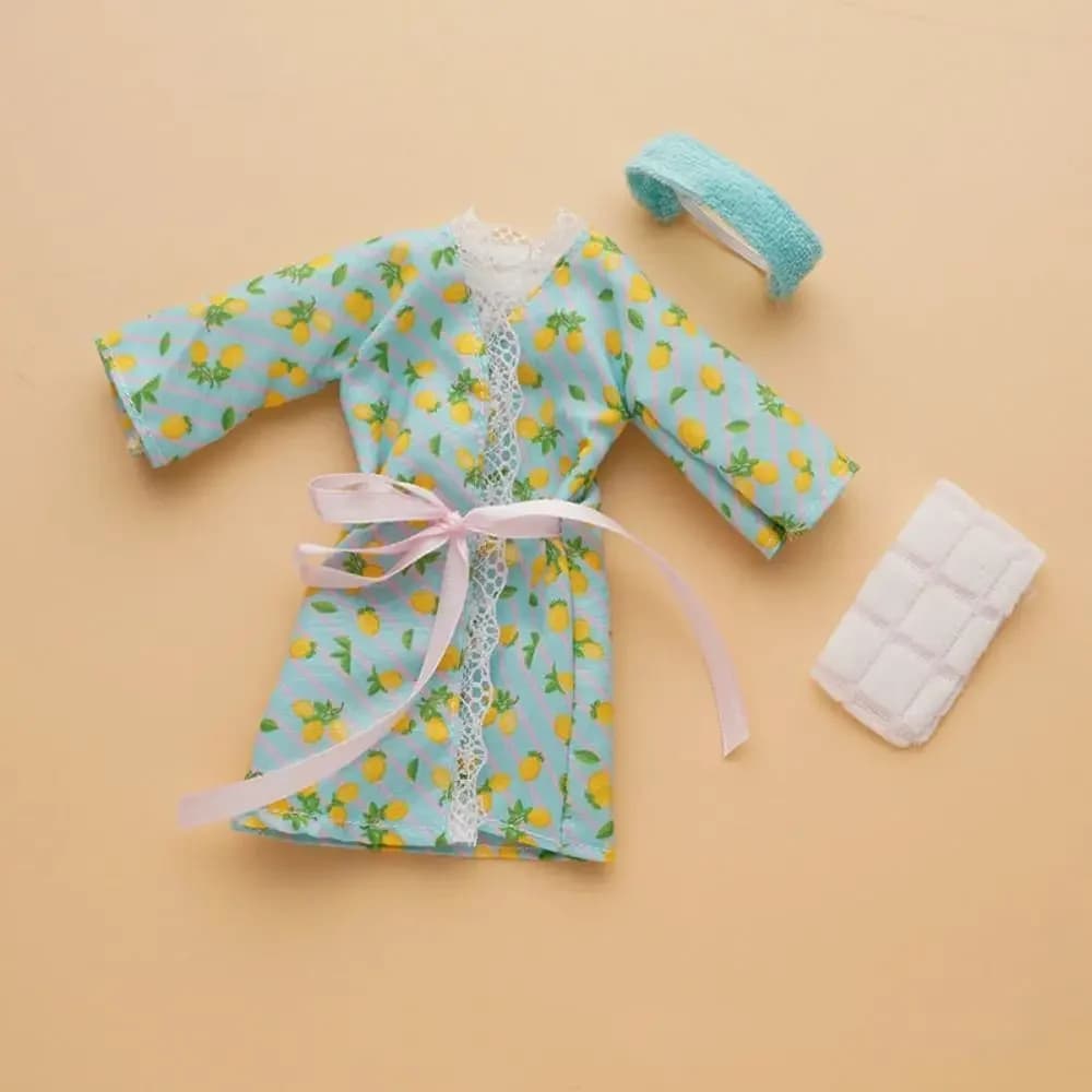 1Set Doll Bedroom Pajamas Bathrobe Clothes Summer Night Dress For 29-30cm Doll Fashion Sexy Sleep Wear DIY Doll Accessories