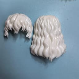 GSC Clay man replaces face hair doll accessories