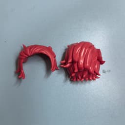 GSC Clay man replaces face hair doll accessories