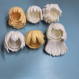 GSC Clay man replaces face hair doll accessories