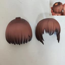 GSC Clay man replaces face hair doll accessories
