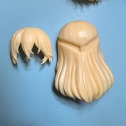 GSC Clay man replaces face hair doll accessories