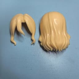 GSC Clay man replaces face hair doll accessories