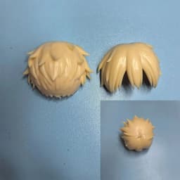 GSC Clay man replaces face hair doll accessories