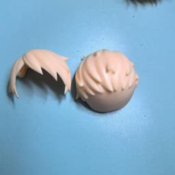 GSC Clay man replaces face hair doll accessories