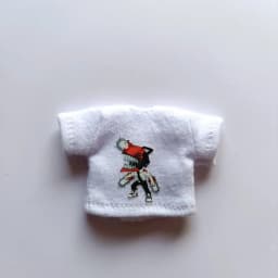 New 1/12 OB11 Baby Clothes Cartoon Cute Print T-Shirt Doll Clothes GSC Element Molly Doll Clothes 1 / 12 BJD Doll Accessories
