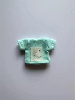 New 1/12 OB11 Baby Clothes Cartoon Cute Print T-Shirt Doll Clothes GSC Element Molly Doll Clothes 1 / 12 BJD Doll Accessories