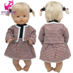 For 40 Cm Nenuco Doll Clothes 17 Inch Baby Doll Flower Shirt Pants Toys Clothing