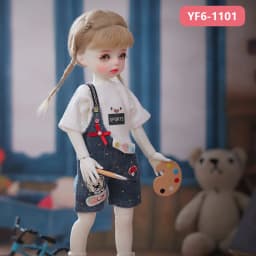 BJD SD Doll Clothes 1/6 St 6 Point Body Doll Accessories