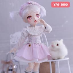 BJD SD Doll Clothes 1/6 St 6 Point Body Doll Accessories