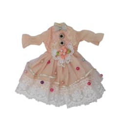 Evening Sequin Dress For 12 inch Dolls Vintage Cute Doll Clothes 30cm Dresses for Girls Festival Outfit Pleated Skirt for Summer