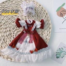 Evening Sequin Dress For 12 inch Dolls Vintage Cute Doll Clothes 30cm Dresses for Girls Festival Outfit Pleated Skirt for Summer