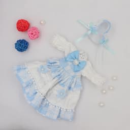 Evening Sequin Dress For 12 inch Dolls Vintage Cute Doll Clothes 30cm Dresses for Girls Festival Outfit Pleated Skirt for Summer