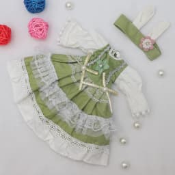 Evening Sequin Dress For 12 inch Dolls Vintage Cute Doll Clothes 30cm Dresses for Girls Festival Outfit Pleated Skirt for Summer