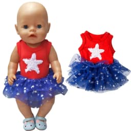 New Born Baby Doll Clothes Hooded Sweater for 18" Girl Doll Jacket Toys Doll Outfits