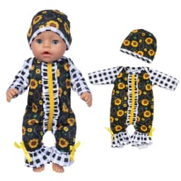 New Born Baby Doll Clothes Hooded Sweater for 18" Girl Doll Jacket Toys Doll Outfits