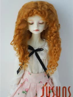 D28002 Extremely Longe Curly Monghanjuc Mohair BJD Wigs 6-7' 7-8' 8-9' 9-10' 1/6 1/4 1/3 YOSD MSD SD DOD QBaby Blythes Hair