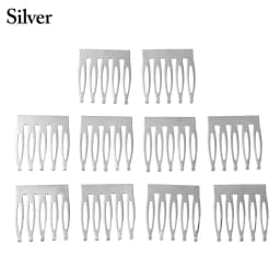 10Pcs Doll Hair Comb Mini Metal Clip Girl Hair Clip DIY Doll Accessories Doll Hairpin Headwear Princess Kid Hairclip Gift