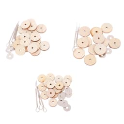 10 Sets Wood Joints Connectors For Handmade Teddy Bear Craft Children Kids Toy DIY Scrapbooking Manual Handicraft Accessory