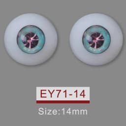 Doll BJD Eyes Craft Resin Eyeball Safety Animal Toy EyeBall 14mm BJD Accessories Doll Toys Accessories Dolls Eyes