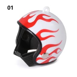 Dollhouse Helmet Cute Miniature Dollhouse Mini Helmet Toy for Doll House Accessories Sun Rain Protection Hats Chicken Helmet