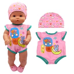 40cm Baby Dolls Clothes Coat 16 Inch Nenuco Ropa Y Su Hermanita Children Girl's Gift Toys Wears