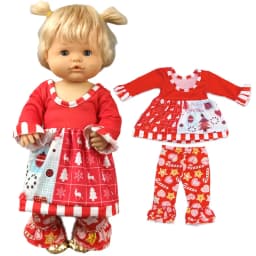 40cm Baby Dolls Clothes Coat 16 Inch Nenuco Ropa Y Su Hermanita Children Girl's Gift Toys Wears