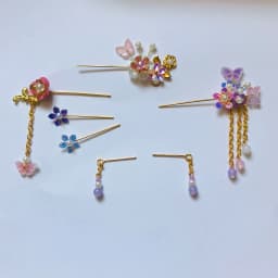 30CM Costume Dolls Headwear 7PCS/Set 1/6 BJD Plastic+Metal Chinese Costume Doll Toys Headdress Hairpin Headwear AccessoriesZH183