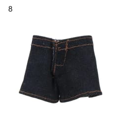Multi Style Denim 11.5"Jeans Bottoms Shorts For Doll Clothes Outfits Short Pants Casual Wears For Blythe 1/6 Dolls Accessories