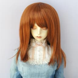 Full Sizes Doll Accessories JD046 1/12 1/8 1/6 1/4 1/3 Mid Long Nature Straight Cut Synthetic Mohair YOSD MSD SD DOD BJD Wigs