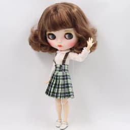 D Series Outfits for ICY Blyth doll one piece simple dress casual dressing suit for 1/6 BJD azone s OB24