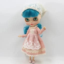 D Series Outfits for ICY Blyth doll one piece simple dress casual dressing suit for 1/6 BJD azone s OB24