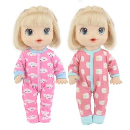New top suit for 12 Inch 30CM baby alive doll Toys Crawling Doll accessories
