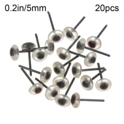 20Pcs Transparent Needle Felting Eyes Doll Glass Eyes For DIY Bears Animals Kids Toys Accessories 3/4/5/6/7/8/9/10mm
