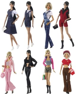 1 Set Doll Clothes 1:6 Scale Dress Outfit for 11.5 Inch 30cm Doll Many Style for Choice Gifts for Girls Doll Accessories #10