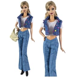 Handmade Babi Clothes Leather Clothing Outfit Overcoat for 11.5 Inch 30cm Doll BJD Clothes Many Style Gifts for Doll Accessories