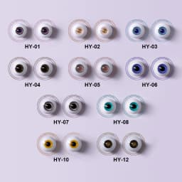 BJD Eyes Glass Eyeball Handscraft Colourful Doll Accessories Size 1/3 1/4 1/6 1/8 YOSD SD MSD 12 14mm