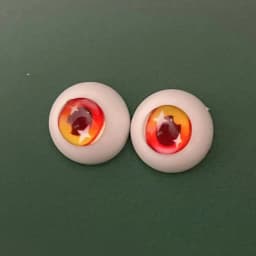 2 Pairs Eyeball 12mm/14mm Cartoon Eyeball DIY Toy Eye Plush Animal Eye Accessories Doll Eyeball BJD Eyes