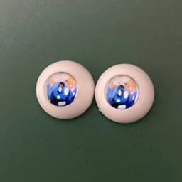 2 Pairs Eyeball 12mm/14mm Cartoon Eyeball DIY Toy Eye Plush Animal Eye Accessories Doll Eyeball BJD Eyes