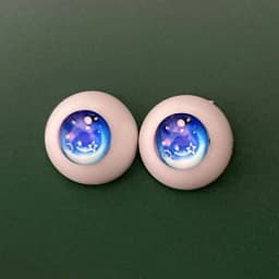 2 Pairs Eyeball 12mm/14mm Cartoon Eyeball DIY Toy Eye Plush Animal Eye Accessories Doll Eyeball BJD Eyes