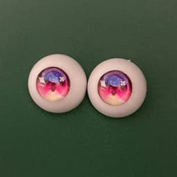 2 Pairs Eyeball 12mm/14mm Cartoon Eyeball DIY Toy Eye Plush Animal Eye Accessories Doll Eyeball BJD Eyes