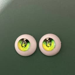 2 Pairs Eyeball 12mm/14mm Cartoon Eyeball DIY Toy Eye Plush Animal Eye Accessories Doll Eyeball BJD Eyes