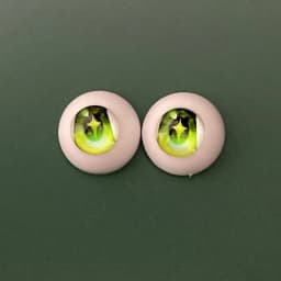 2 Pairs Eyeball 12mm/14mm Cartoon Eyeball DIY Toy Eye Plush Animal Eye Accessories Doll Eyeball BJD Eyes