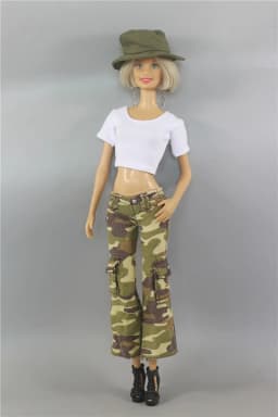 1 Set Doll Clothes 1:6 Scale Dress Outfit for 11.5 Inch 30cm Doll Many Style for Choice Gifts for Girls Doll Accessories #9