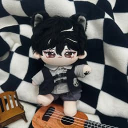 Doll Clothes 20cm Cotton Doll Plush Toy Replacement Clothes Cute and Handsome Set Doll Accessories Kid's Holiday Gift