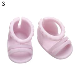 1pairs Fashion Doll Shoes Boots for 1/8 Doll Body PVC Shoe for 8~16cm Dolls Stand Other Accessories
